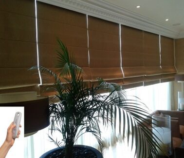 Motorized-Roman-blinds-2